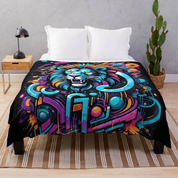 Item preview, Lion Illustration Art 68 designed and sold by Pattern-and-Art.