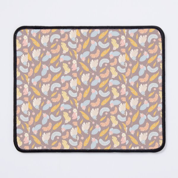 Item preview, "Feather Light: Delicate Seamless Pattern" designed and sold by hjian8219.