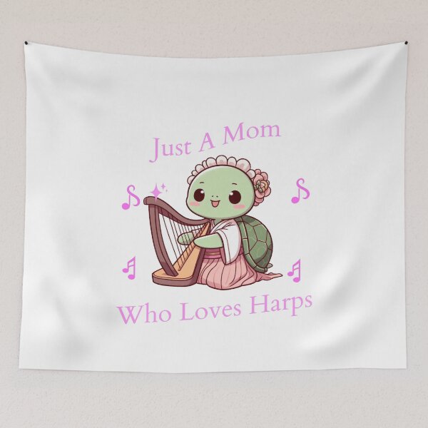 Item preview, Harp Mom Turtle designed and sold by LemuellTrends.