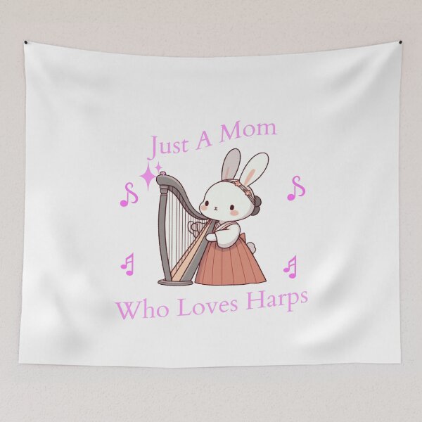 Item preview, Harp Mom Bunny designed and sold by LemuellTrends.