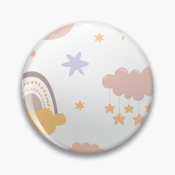 Item preview, "Rainbow Dreams: Seamless Cloud Pattern" designed and sold by hjian8219.