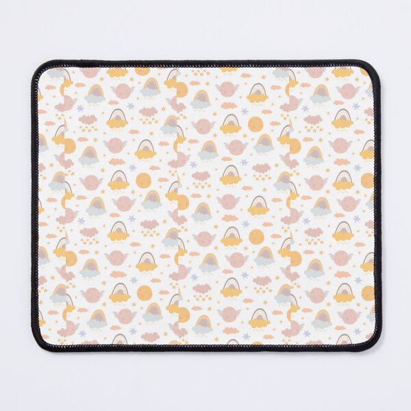Item preview, "Rainbow Dreams: Seamless Cloud Pattern" designed and sold by hjian8219.