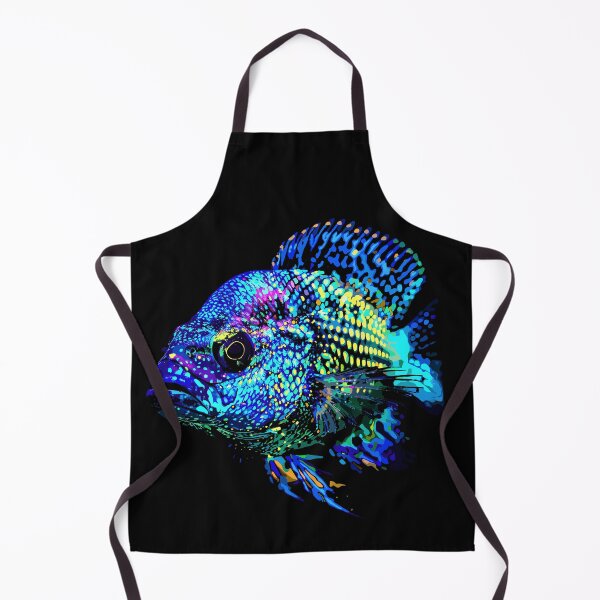 Item preview, Blue African OB Peacock Cichild designed and sold by Artbyminga.