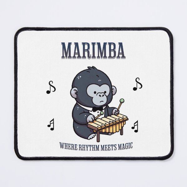 Item preview, Marimba Gorilla designed and sold by LemuellTrends.
