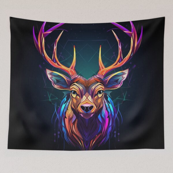 Item preview, Stag Neon Art 36 designed and sold by AstroRisq.
