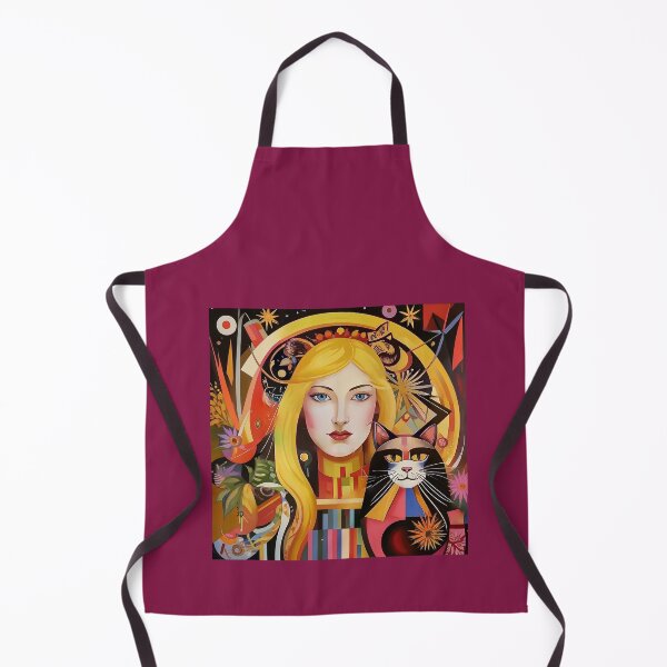Item preview, Beautiful girl with a cat. designed and sold by Natalia-Vlad.