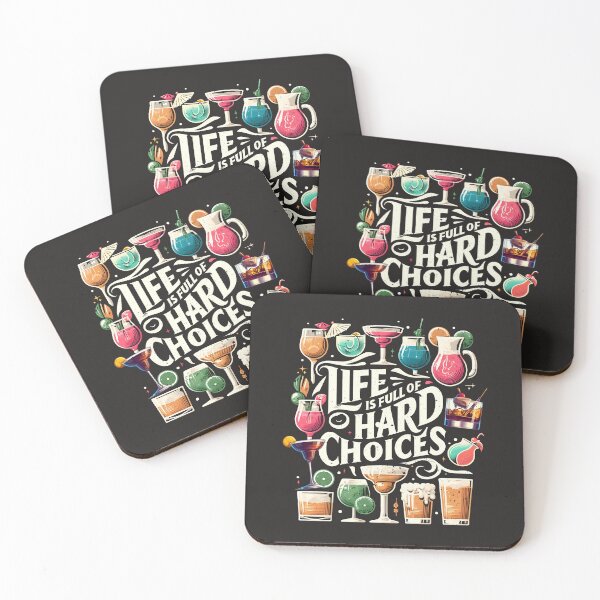 Item preview, Life is Full of Hard Choices designed and sold by bunnyboiler.