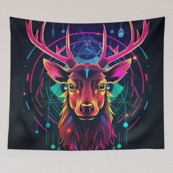 Item preview, Stag Neon Art 39 designed and sold by AstroRisq.
