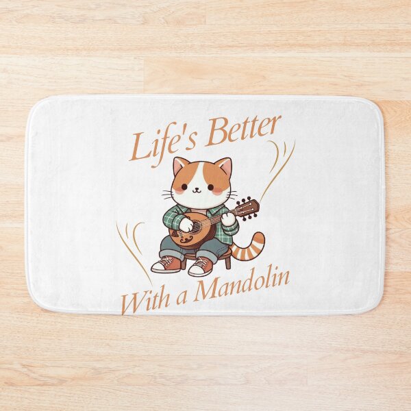 Item preview, Mandolin Cat designed and sold by LemuellTrends.