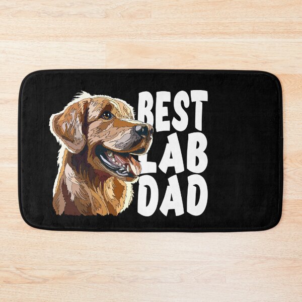 Item preview, Best Lab Dad Golden Retriever designed and sold by Just-Arts-4U.