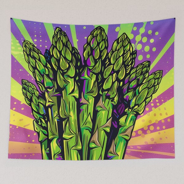 Item preview, Asparagus Pop Art 2 designed and sold by AstroRisq.