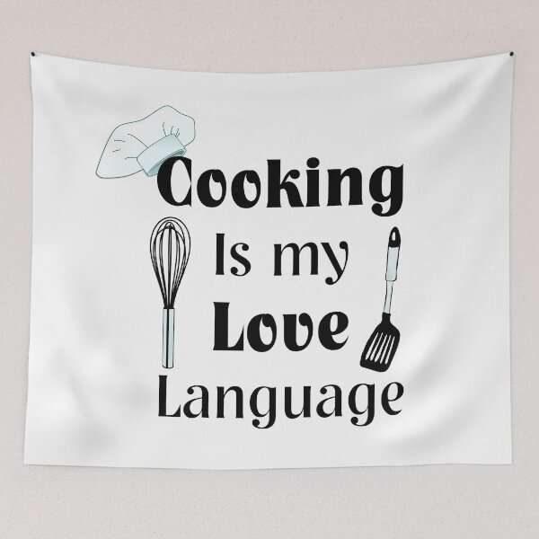 Item preview, Cooking Is My Love Language designed and sold by m2inspiration.