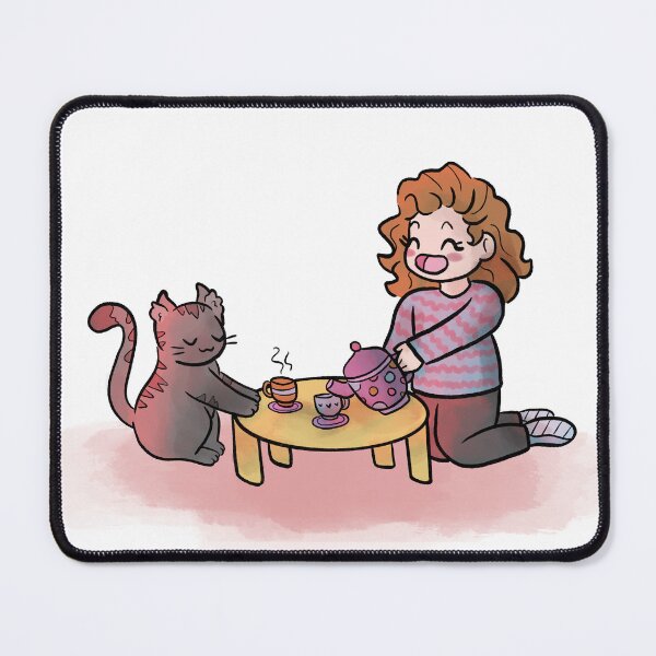Item preview, important meeting over tea 2 designed and sold by wavescreates.