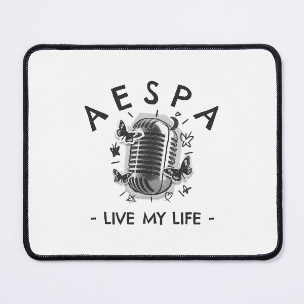 Item preview, Aespa - Live My Life - Black Ver. | Kpop Merch for Fans | Gift for MY designed and sold by Wishful Thinking.