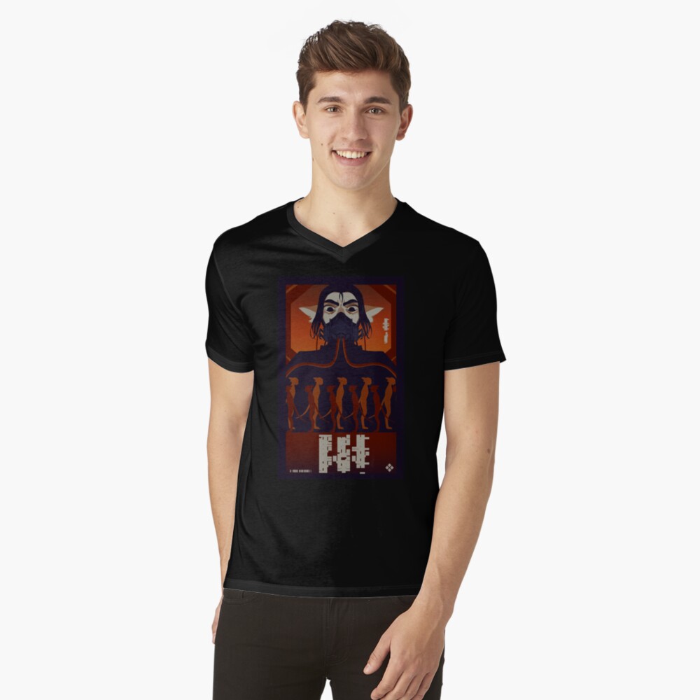 Aperçu de l'œuvre T-shirt col V créée et vendue par VOTVMerch.