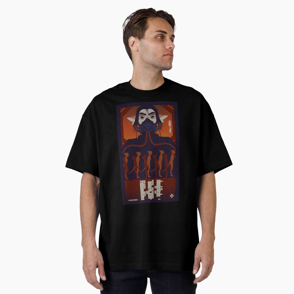 Aperçu de l'œuvre T-shirt oversize créée et vendue par VOTVMerch.
