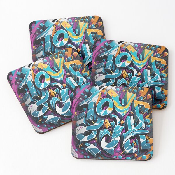 Item preview, Graffiti Art 68 designed and sold by Pattern-and-Art.