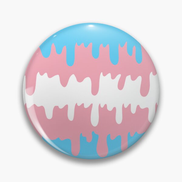 Item preview, Melting Transgender Flag designed and sold by A4R0NN.