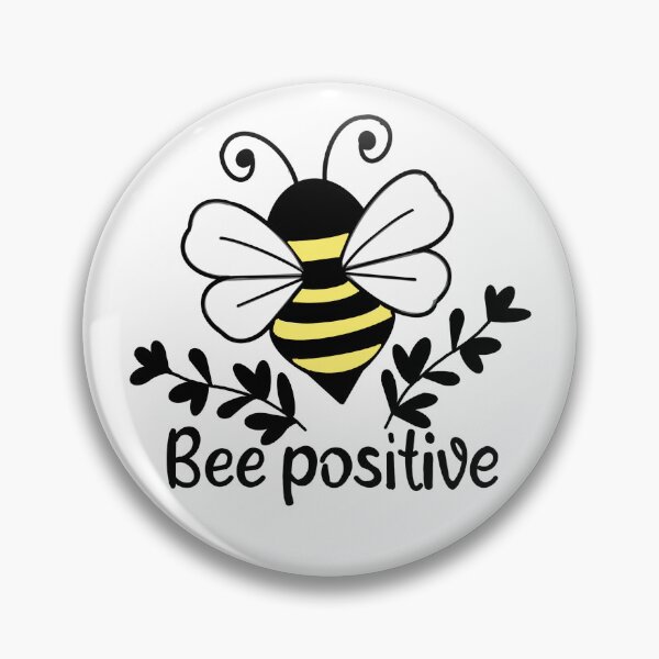 Item preview, Bee positive  designed and sold by ArtByRenee94.