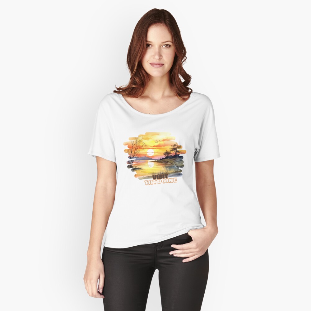Vista previa del artículo con la obra «Camiseta ancha», diseñado y vendido por NoobsDesign.