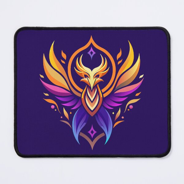 Item preview, Mystic Phoenix Mandala: Graffiti Rebirth in Vivid Plumage designed and sold by H Jonas.