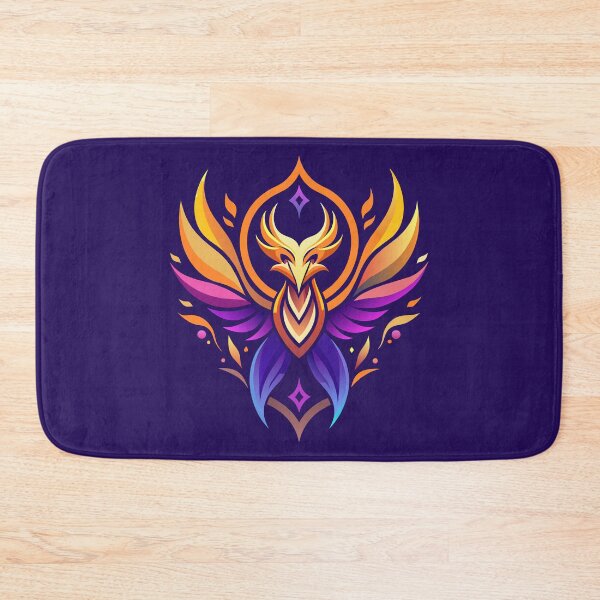 Item preview, Mystic Phoenix Mandala: Graffiti Rebirth in Vivid Plumage designed and sold by H Jonas.