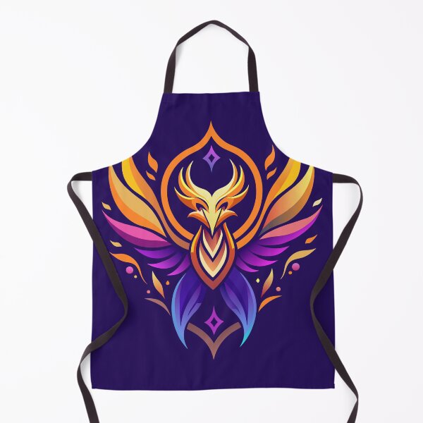 Item preview, Mystic Phoenix Mandala: Graffiti Rebirth in Vivid Plumage designed and sold by H Jonas.