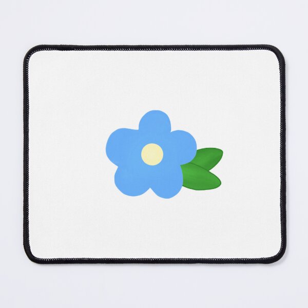 Item preview, A cute, simple blue flower! designed and sold by Articbee.