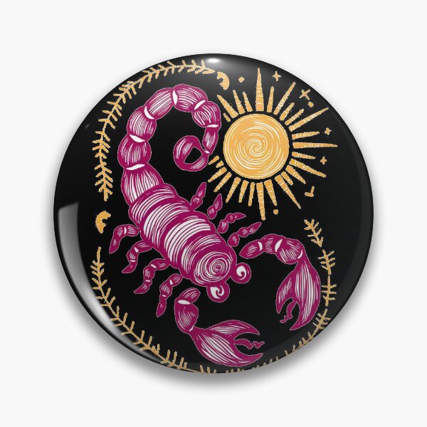 Item preview, Scorpio Astrology. Sun in Scorpio, Zodiac sign, Scorpio symbol designed and sold by ZodiacWonders.