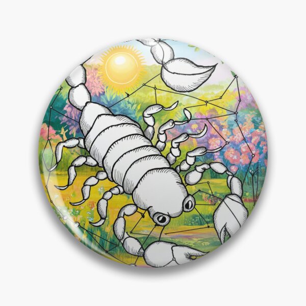 Item preview, Scorpio Astrology. Sun in Scorpio, Zodiac sign, Scorpio symbol designed and sold by ZodiacWonders.