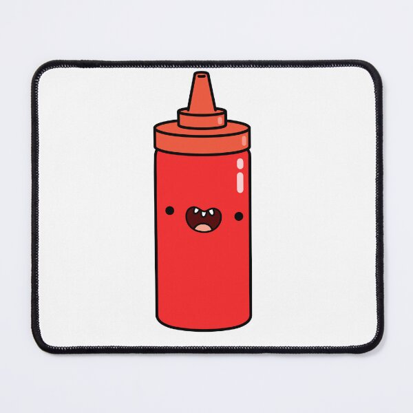 Item preview, Kawaii Red Ketchup Bottle designed and sold by kawaiilife.