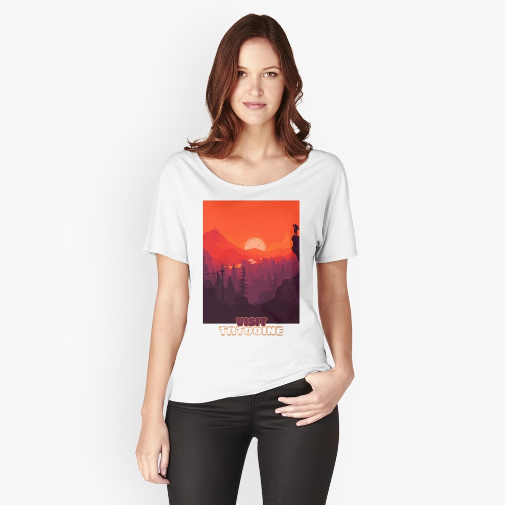 Vista previa del artículo con la obra «Camiseta ancha», diseñado y vendido por NoobsDesign.
