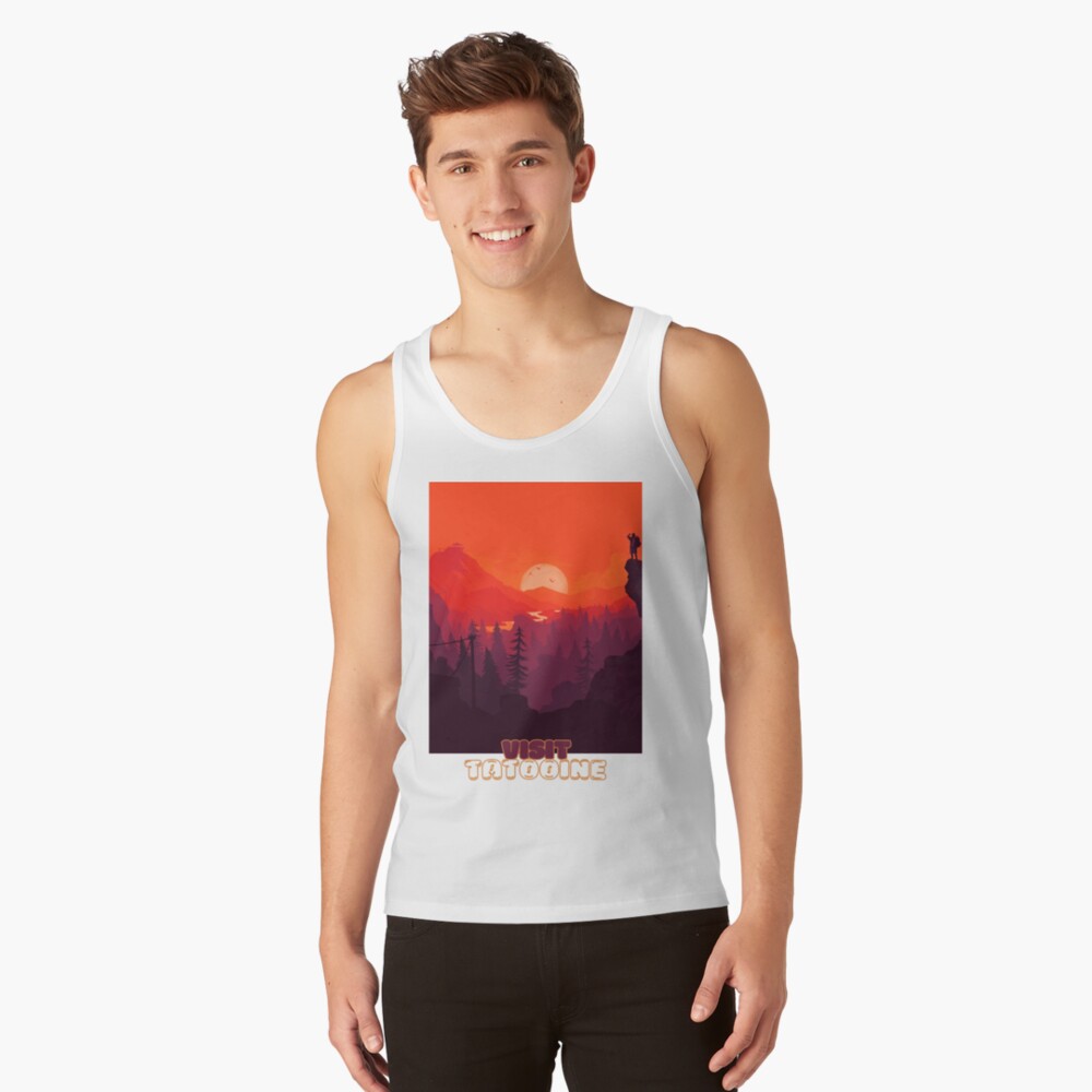 Vista previa del artículo con la obra «Camiseta de tirantes», diseñado y vendido por NoobsDesign.