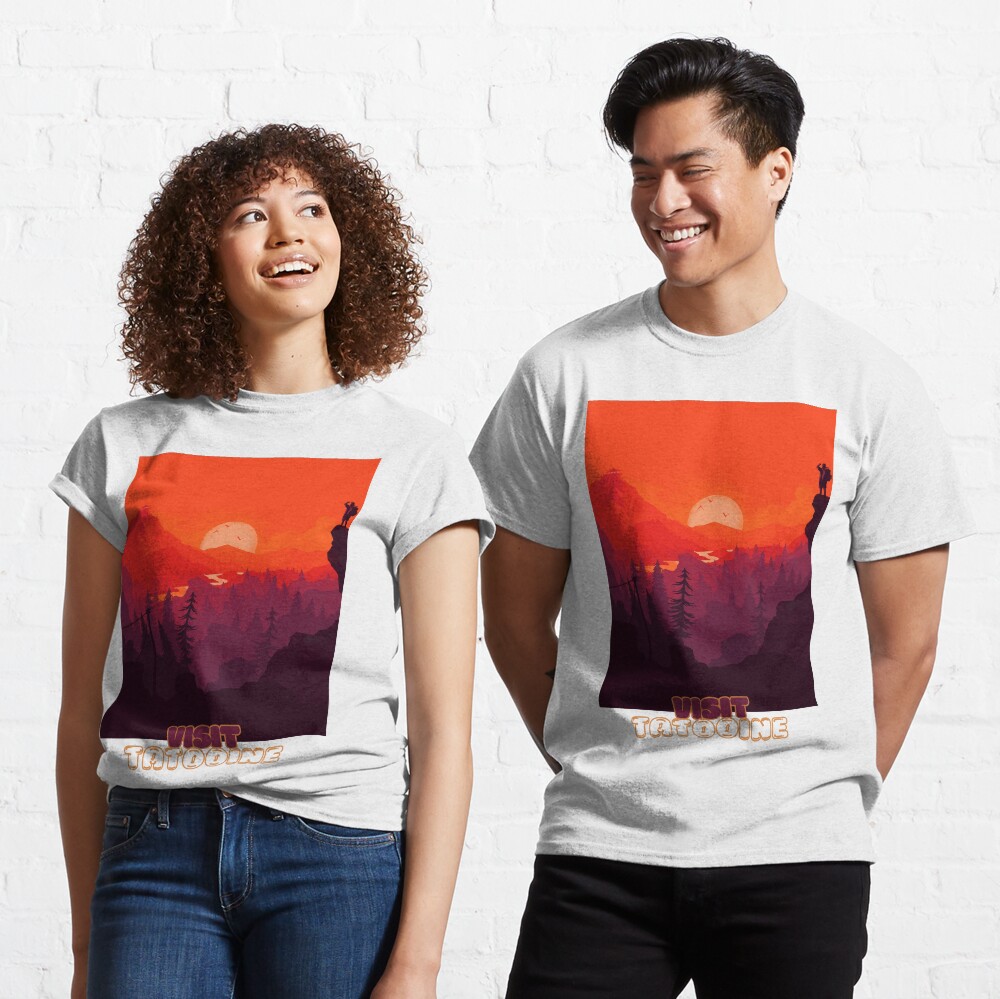 Vista previa del artículo con la obra «Camiseta clásica», diseñado y vendido por NoobsDesign.