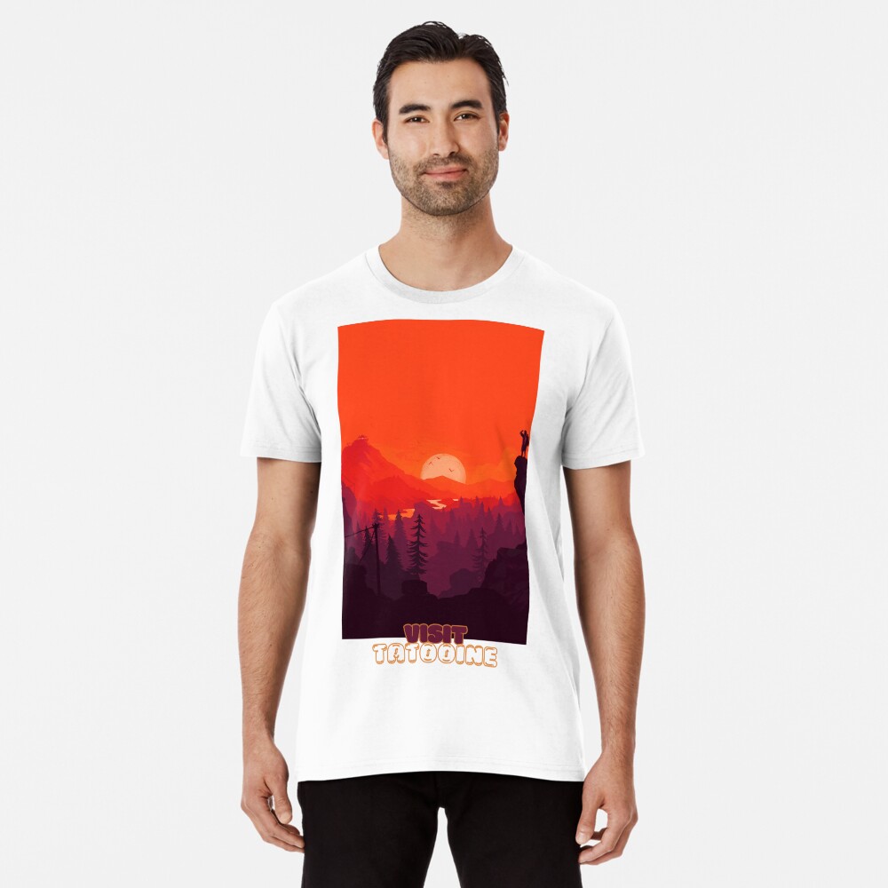 Vista previa del artículo con la obra «Camiseta premium», diseñado y vendido por NoobsDesign.