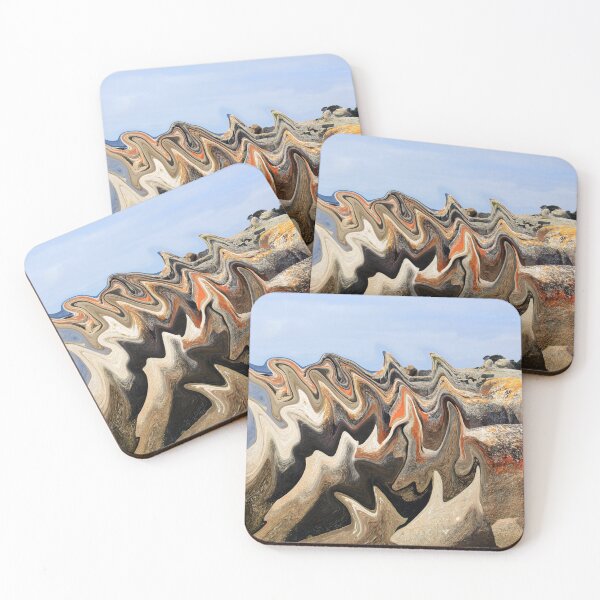 Item preview, Distorted East Coast of Tasmania designed and sold by Kirsten Covington.