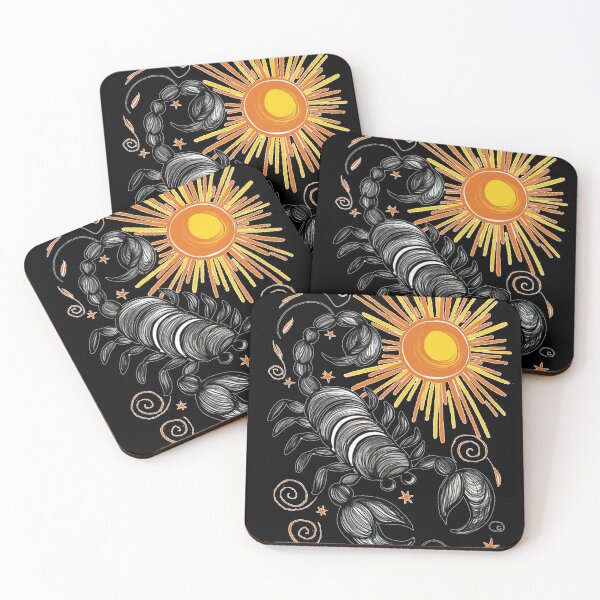 Item preview, Scorpio Astrology. Sun in Scorpio, Zodiac sign, Scorpio symbol designed and sold by ZodiacWonders.