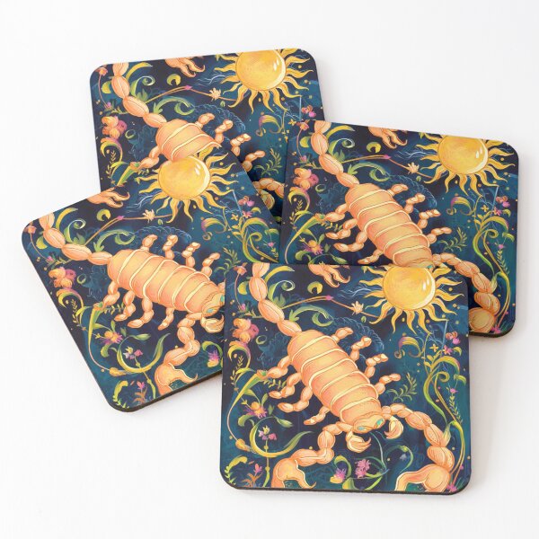 Item preview, Scorpio Astrology. Sun in Scorpio, Zodiac sign, Scorpio symbol designed and sold by ZodiacWonders.