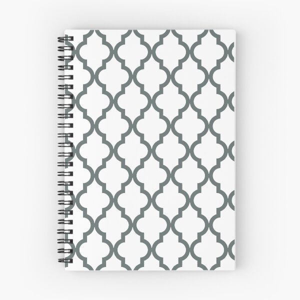 Item preview, Moroccan Quatrefoil Pattern: Steel Grey designed and sold by Jared Davies.