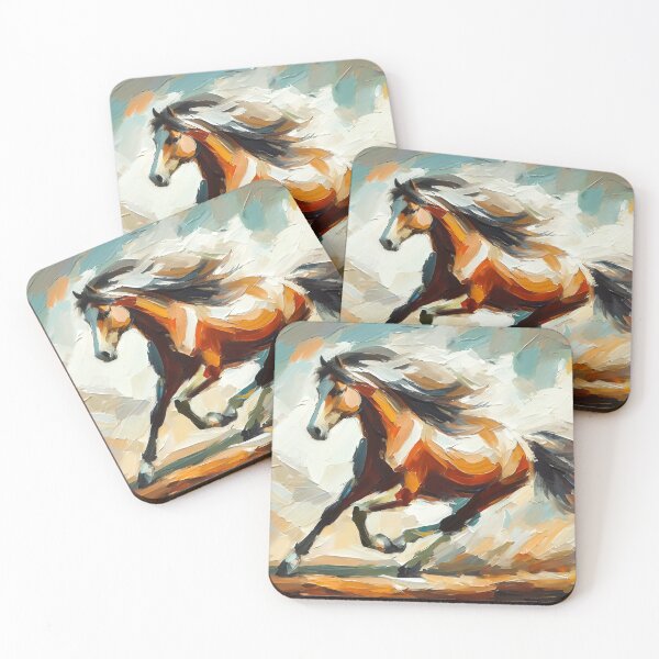Item preview, Horse Running designed and sold by ArtFactoryAI.