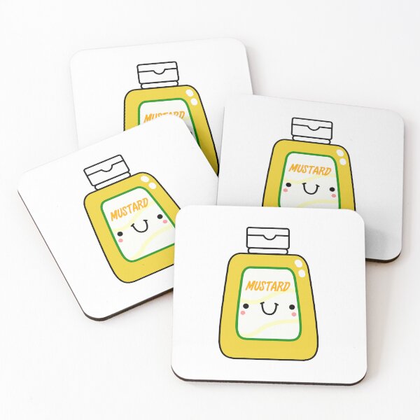Item preview, Kawaii Yellow Mustard designed and sold by kawaiilife.