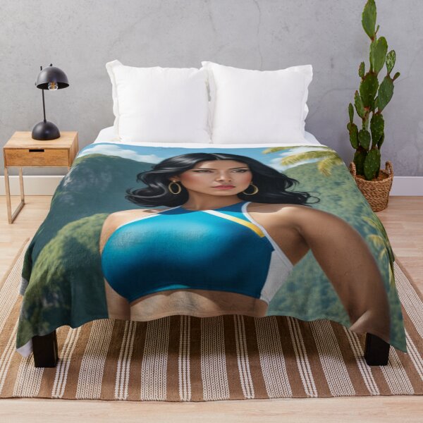 Item preview, Beautiful Mexican Beachwear Model on a paradise Island designed and sold by XN-Art-Design.
