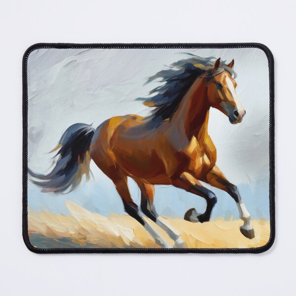 Item preview, Horse Running designed and sold by ArtFactoryAI.