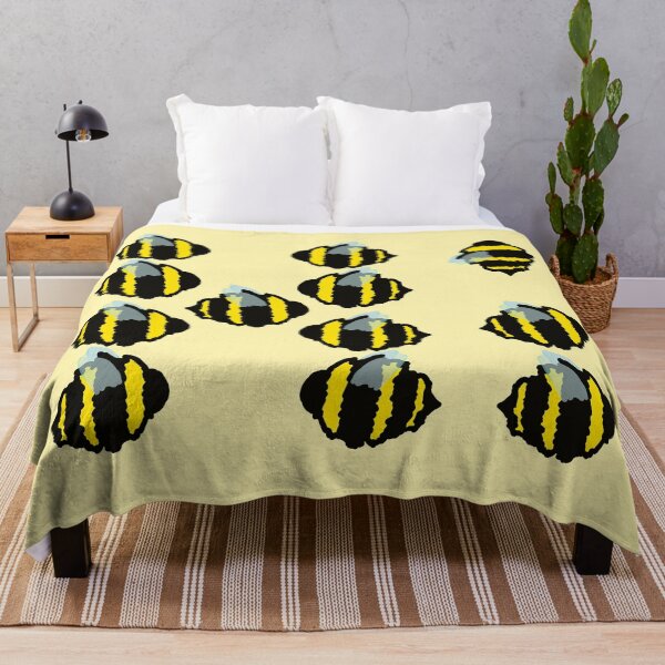 Item preview, Hi Bumblebees - Cute Fuzzy Bee Design designed and sold by DeadPanDesigns.