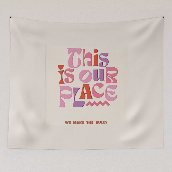 Item preview, this is our place designed and sold by Kritiwadhawan30.