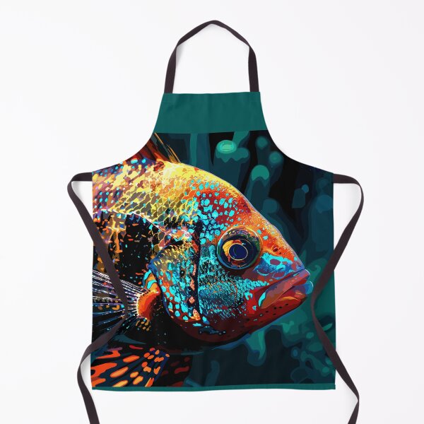 Item preview, Beautiful multi-colored African OB Peacock Cichild designed and sold by Artbyminga.