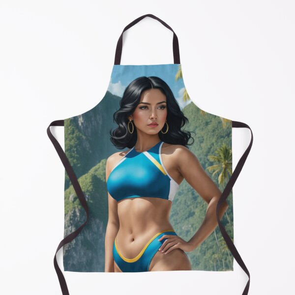 Item preview, Beautiful Mexican Beachwear Model on a paradise Island designed and sold by XN-Art-Design.