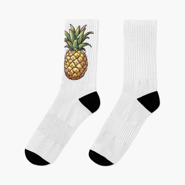 Artikelvorschau, Cartoon-Ananas-Aufkleber, Logos, Illustrationen, Wandkunst, Kunstdrucke und mehr entworfen und verkauft von Kevin Lou.