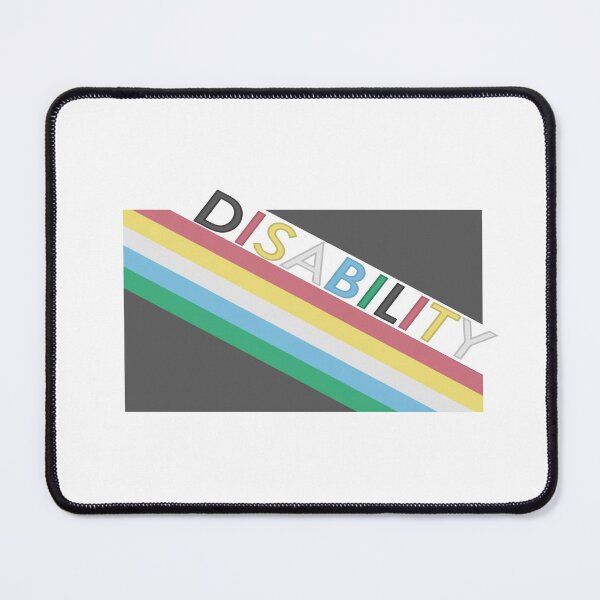 Item preview, Lettered Queer Disability Flag designed and sold by A4R0NN.