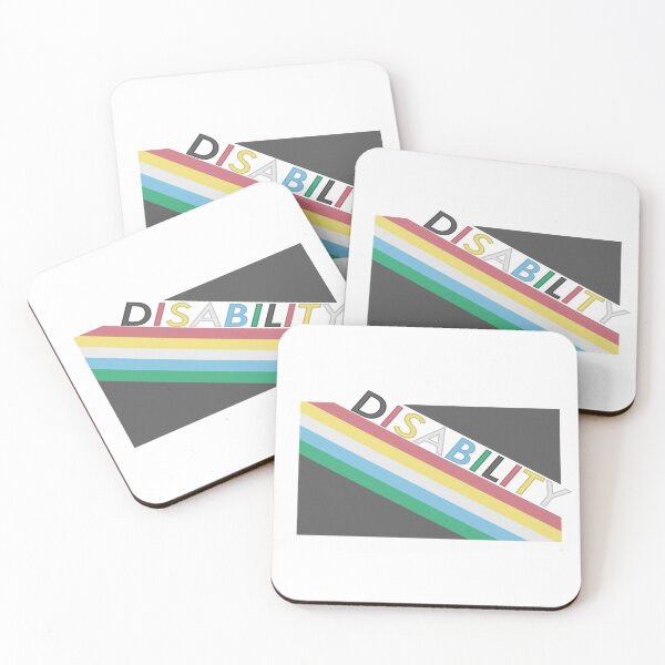 Item preview, Lettered Queer Disability Flag designed and sold by A4R0NN.